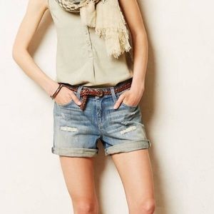 NWT Anthropologie Pilcro Hyphen Boy Fit Shorts